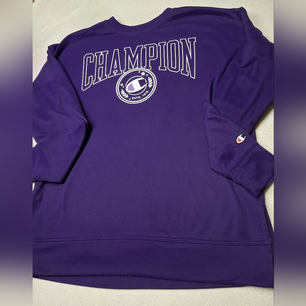 Champion Purple Sweatshirt
